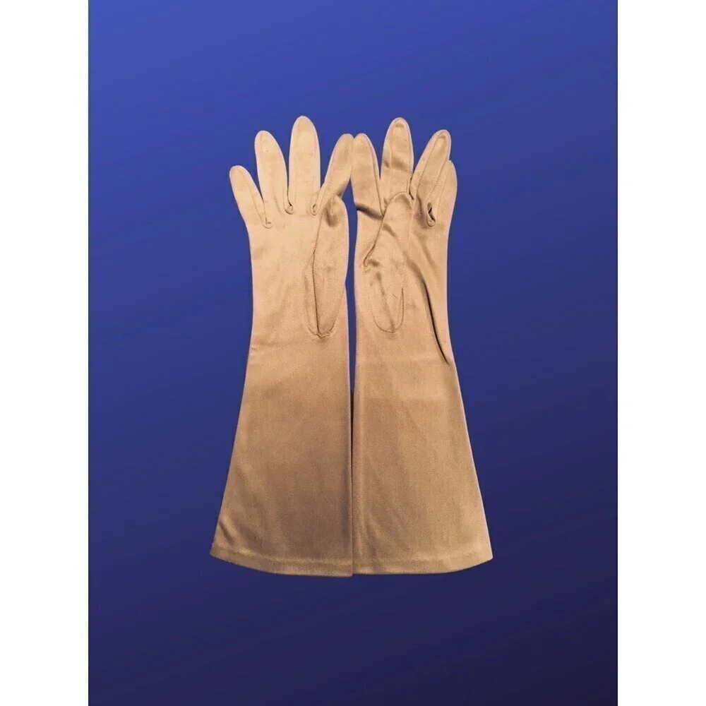 UNBRANDED Cloth Fabric Gloves, Women’s Size S, CAMEL, Pre-owned, EUC